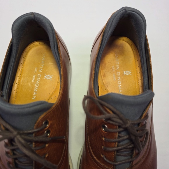 Martin Dingman Countryaire Saddle Leather Whiskey Plain Toe Mens 9.5M - Picture 7 of 9